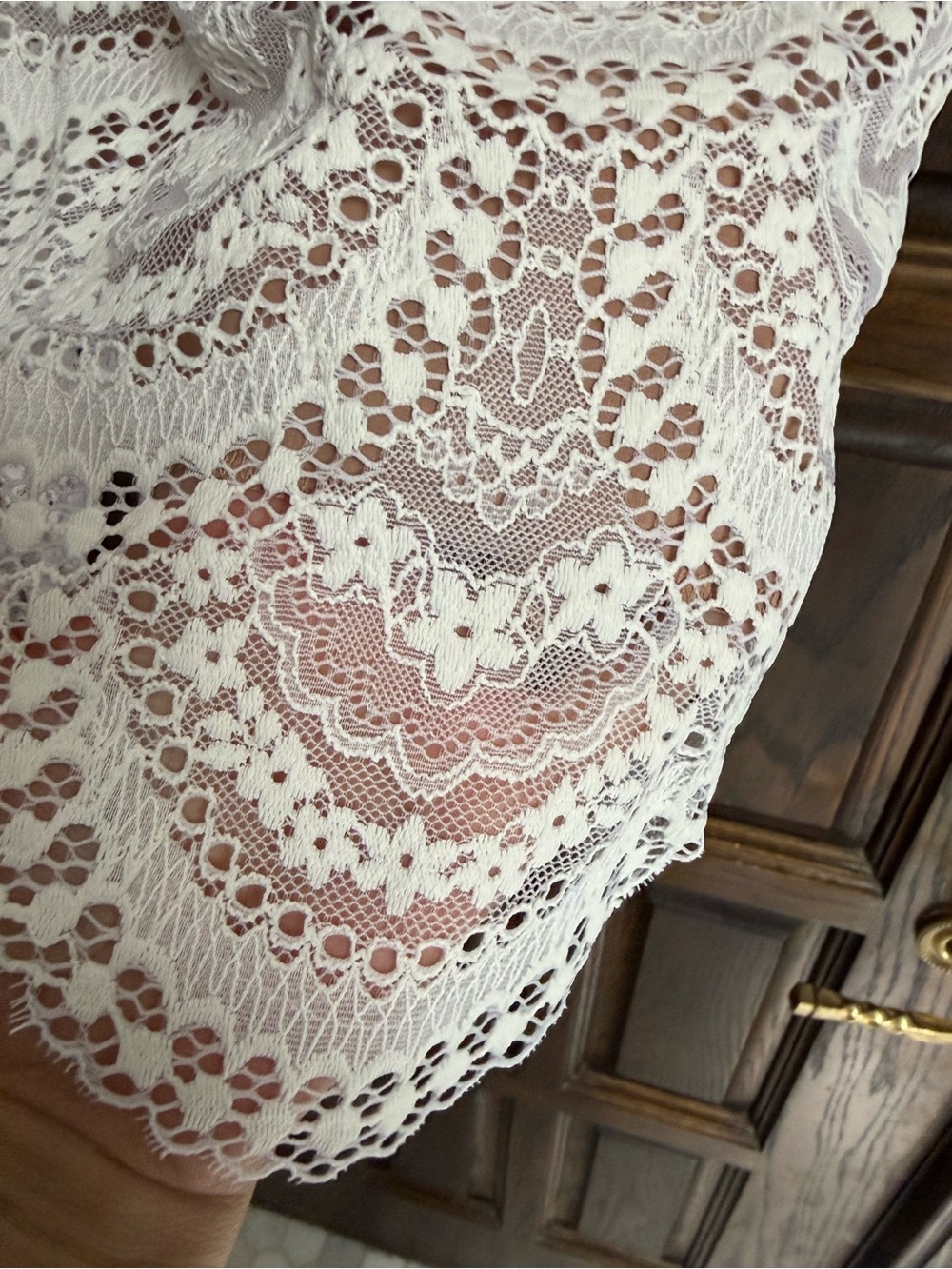 For Love & Lemons Lace Mini Dress NWT Size M - Picture 4 of 5